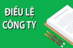 Dự thảo điều lệ Công ty cổ phần cấp nước Thanh Hóa năm 2025  Dự thảo điều lệ Công ty cổ phần cấp nước Thanh Hóa năm 2025